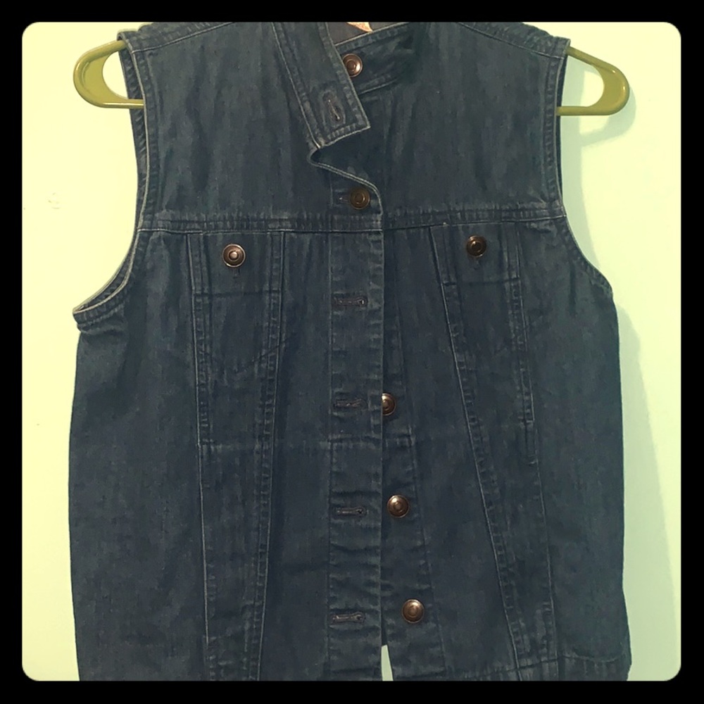 Denim vest